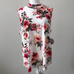 Full Circle Trends Women’s Floral Sleeveless Top Sz 3XL - Picture 1 of 6