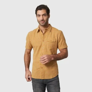 United By Blue Men's Chambray Short Sleeve Button-Down M - Picture 1 of 1