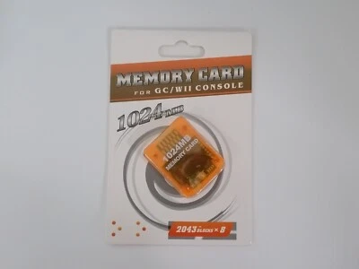 1024MB Memory Card for the Nintendo Wii/GameCube - Image 1 of 4