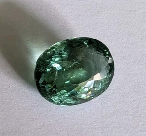 7.48 ct. Turmalin Edelstein Oval Schliff Schmuck - Bild 1 von 4
