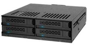 4 BAY 2.5" SATA HDD/SSD HOT SWAP CAGE - ICY DOCK - Picture 1 of 5