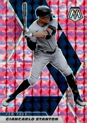2021 Panini Mosaic #118 Giancarlo Stanton Pink Camo - Image 1 of 2