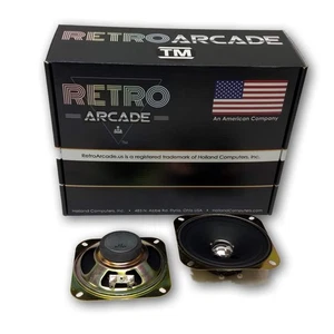 One 4 Inch Round Jamma Speaker 5W RMS 8 ohm for arcade and video games machine - Picture 1 of 2