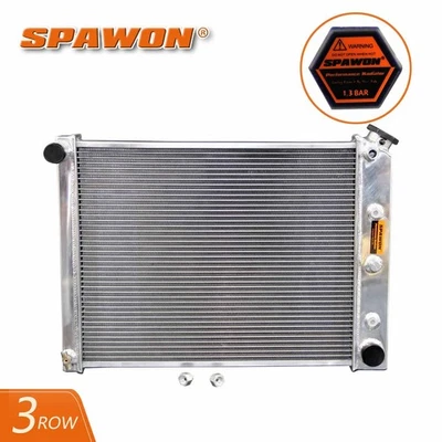 Radiador SPAWON de 3 filas para Chevrolet Oldsmobile Buick GMC 1971-1979 4,1 L L L6 AT MT Foto 1 de 4