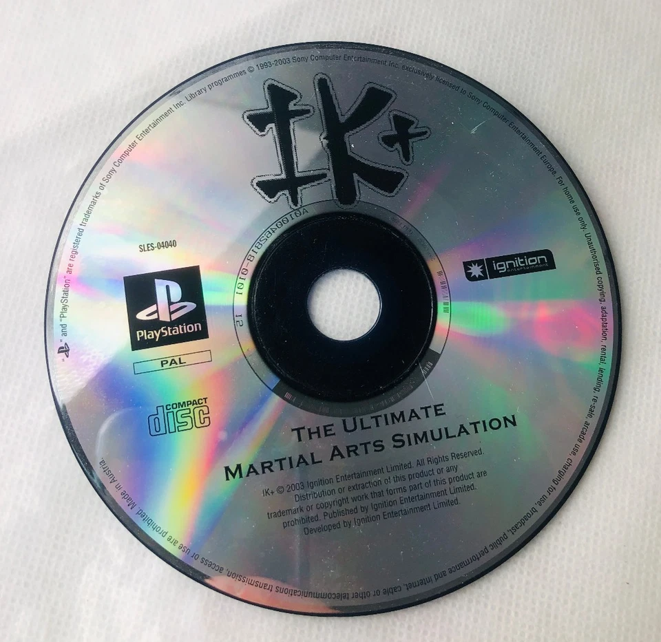 Video Game IK+ Disc Only Sony PlayStation 1 PS1 - image 1 of 1