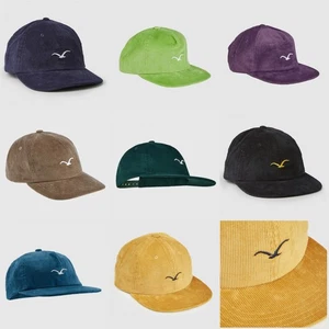 Cleptomanicx "Cord Möwe" Logo Cap One Size Snapback Kappe Basecap Kord Mütze Hat - Foto 1 di 33