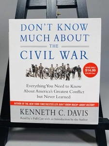 Don't Know Much About the Civil War: - Audio CD, by Davis Kenneth C.-New Sealed - Foto 1 di 9