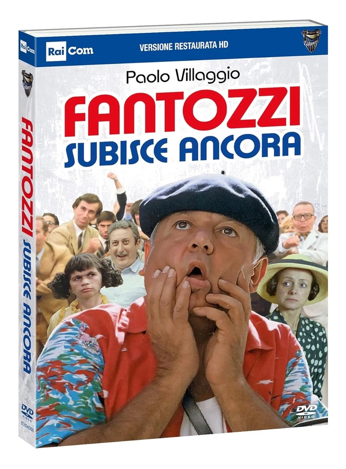Dvd FANTOZZI SUBISCE ANCORA con Paolo Villaggio nuovo sigillato slipcase 1983 - Immagine 1 di 1