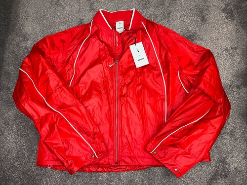 Nike x Jacquemus Giacca da Pista Unisex Adulto Università Rossa Taglia Large FV5697 642