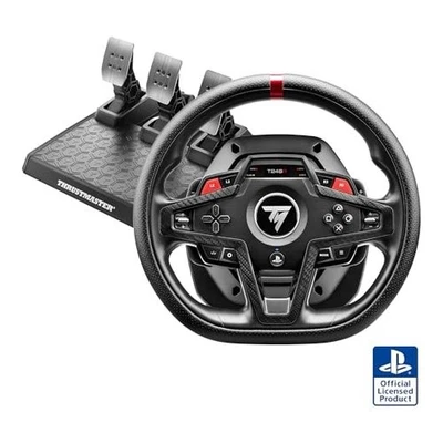 Thrustmaster Volante e pedaliera simulatore guida PLAYSTATION T248R + T3PM Black - Immagine 1 di 3