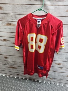 NFL Reebok Kansas City Chiefs Tony Gonzalez Jersey #88 Youth Large - Picture 1 of 4