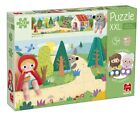 Child`S Puzzle Diset Xxl Little Red Riding Hood 30 Pieces Toy New