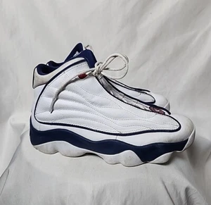 Nike Air Jordan Youth 7Y scarpa da ginnastica donna 8,5 Pro Strong bianco blu - Foto 1 di 6