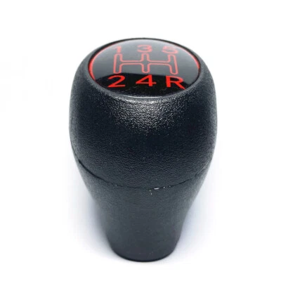 5 + R Levier De Vitesse Pommeau Rouge Pour Peugeot 205 GTI CTI TD 504 505 309 @ - Photo 1/4