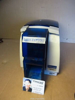 Datacard SP35 PLUS USB Color ID Card Printer SP35CUSB - 4421 CARDS / BAD PRINTS  - Bild 1 von 4