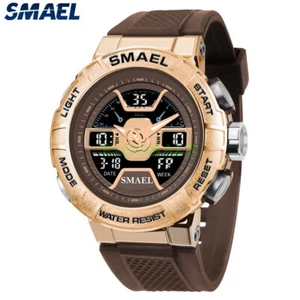 SMAEL Orologi Uomo Orologio da polso Militare Orologio Sportivo Digitale Antiurto Cronometro - Foto 1 di 31