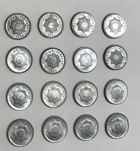 Perù 1 Un Centavo Zinco Set 16 Monete 1950-1963 Originale Non Circolato E Raro 1965 - Foto 1 di 12