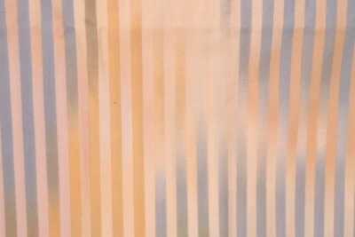 72"L x 44"W Birds of Happiness by Benartex Mottled Striped Blue Green Yellow - Image 1 of 4