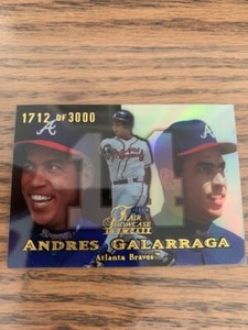 1999 Andres Galarraga Flair Showcase 1712/3000