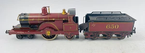 Locomotora Bing escala 0 4-2-2 inglesa Johnson Single con ténder eléctrica - Imagen 1 de 6