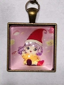 PORTACHIAVI QUADRATO PORTACHIAVE KEYRING SCHLÜSSELRING CARTOON MEMOLE MANGA - Picture 1 of 5