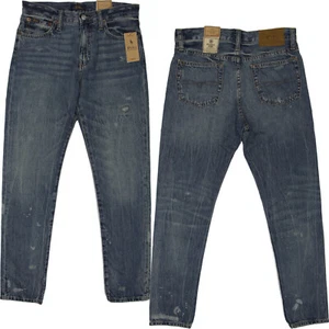 POLO Ralph Lauren The Sullivan Slim Authentic Jeans- BOYS-$80 aged denim RL pant - Picture 1 of 6