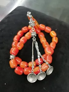 Luxury Handmade German Faturan Rosary Islamic Prayer 33 Beads Misbaha Tasbeeh - Picture 1 of 6