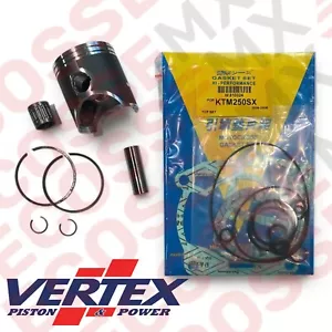 KTM EXC250 VERTEX PISTON BEARING GASKET KIT 66.36 C 23630 2007-2016 TOP END - Picture 1 of 5