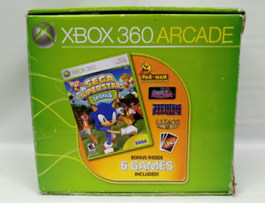 Xbox 360 Arcade Console Western Sega Superstars Sonic MISSING CONTROLLER READ!