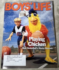 Boy’s Life January 1995 Playing Chicken Basketball Wacky Mascots Magazine - Picture 1 of 8