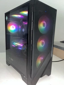 Ordinateur de.bureautique jeux.Gamer.Noir.Ryzen 5 3600 RTX 2080 RGB - Photo 1/7