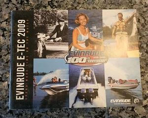 EVINRUDE E-TEC Rare CATALOG 2009 Speed Boat & Motor Magazine ☆USA - Bild 1 von 1