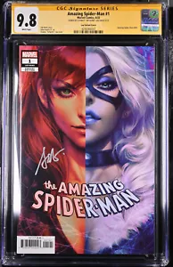 Amazing Spider-Man Vol. 5 #1 | ARTGERM Signature Exclusive | CGC 9.8 | RARE  - Picture 1 of 2