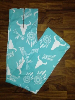 Bolsas elásticas de cuatro vías de lycra cola de caballo atrapasueños/calavera de vaca Foto 1 de 3