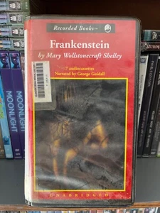 Frankenstein by Mary Shelley (7 Cassettes) Recorded Books Classic Library - Picture 1 of 2