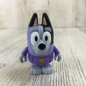 Bluey OLDER SOCKS Heeler Cousin Standing Figure Bigger Upright Blue RARE - Picture 1 of 7