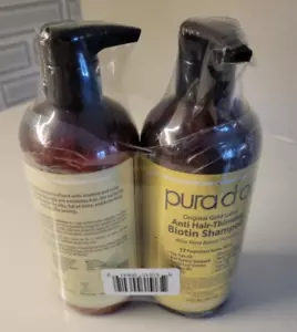 PURA D’OR Gold Label Anti-Thinning Deep Moisturizing Therapy Shampoo & Condition - Picture 1 of 3
