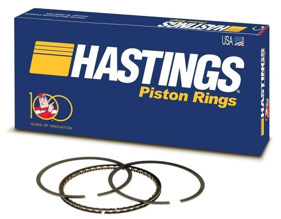 Juego de anillos de pistón para Jeep Buick 350 1968-1990 .030 Moly GM 307 Foto 1 de 1