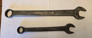 2 Barcalo Buffalo USA 13/16" and 1 1/8" Combination Wrench Box & Open VTG - Picture 1 of 8