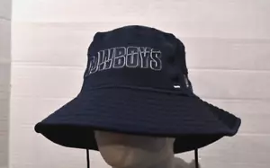 New Era Dallas Cowboys Oficial Bucket Gorra de Entrenamiento Para Hombre Pequeña/Mediana Nueva Sin Etiquetas - Imagen 1 de 6