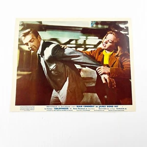 Vintage 1964 Goldfinger James Bond Sean Connery Lobby Card 10 x 8" - Picture 1 of 4