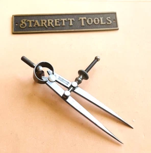 STARRETT No. 83A-3 Divider with Flat Legs; 3.0โ Size & Capacity. USA Made ๐บ๐ธ - Picture 1 of 12