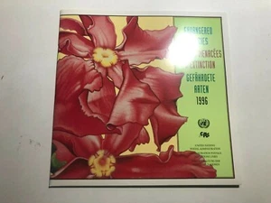 1996 UN Endangered Species Animals Folder Album Specie in Estinzione ONU - Imagen 1 de 12