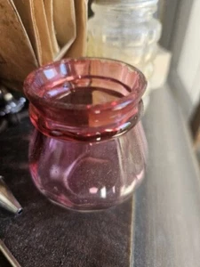Victorian Toothpick Holder Rubina Color Venecia Pattern Beaumont Glass(?)Ca1894 - Picture 1 of 9