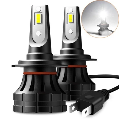 Ajuste para Kia Optima Sorento Faro LED Bombilla de haz bajo H7 6000K Kit Super Blanco Foto 1 de 4