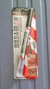 Maybelline Build A Brow 2 in 1 Brow Pen Gel Sigillante Frassino Marrone 259 Set Trucco Occhi - Foto 1 di 9