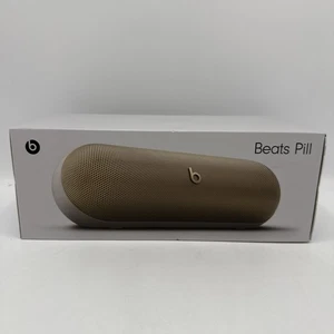 Beats Pill Tragbarer Wireless Bluetooth Lautsprecher Champagner Gold NEU IN VERSIEGELTER VERPACKUNG - Bild 1 von 7