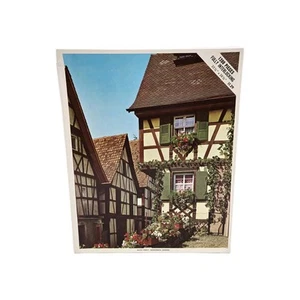 Vintage Whitman 1200 Piece Jigsaw Puzzle Black Forest Gengenbach Germany - Picture 1 of 2