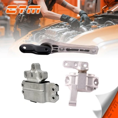 Engine Mounts & Transmission Mount 3PCS For Audi Q3 Quattro 18-15 L4-2.0L Foto 1 de 4