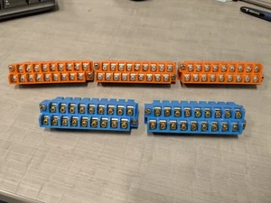 Lot of 5- Allen-Bradley 1746-RT25B & RT25C/ SLC 500 Terminal Block -Used- - Picture 1 of 4